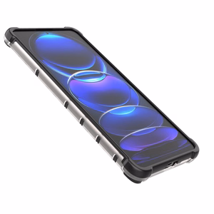 Honeycomb чехол для Xiaomi Redmi Note 12 Pro+ броневая гибридная крышка чёрный