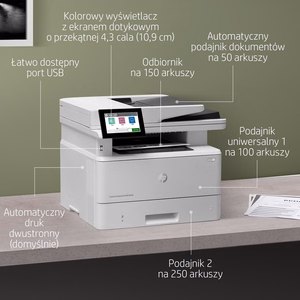 HP LaserJet Enterprise M430f многофункциональный принтер