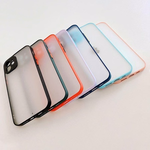Milky dėklas silikoninis lankstus permatomas dėklas Xiaomi Redmi 9T raudonas