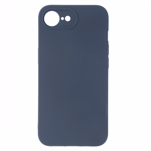 Matinis TPU dėklas iPhone 16e / 17e tamsiai mėlynos spalvos