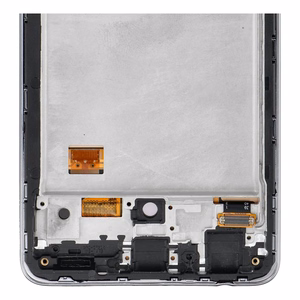 REWA OLED LCD ekranas su rėmeliu, skirtas SAMSUNG A72 4G, juodas