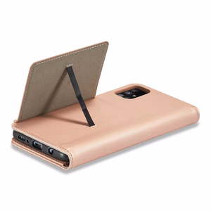 Magnet Card Case чехол для Samsung Galaxy A13 5G кошелёк-чехол с держателем для карт розовый