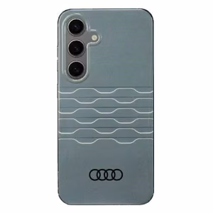 Audi IML Geometrinio rašto dėklas telefonui S24 S921 pilkas/pilkas kietas dėklas AU-IMLS24-A6/D3-GY