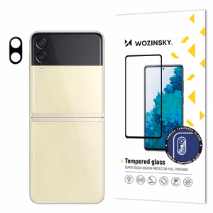 Wozinsky Pilnas kameros stiklas 9H pilnas kameros grūdintas stiklas Samsung Galaxy Z Flip 3