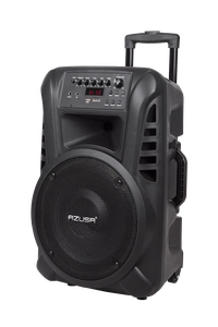 Активная акустическая колонка с 2 беспроводными микрофонами, SD, Bluetooth, USB, 12 дюймов, 40 Вт