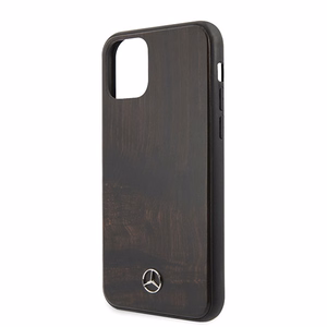 Mercedes Wood Line Rosewood чехол для iPhone 11 Pro Max - коричневый