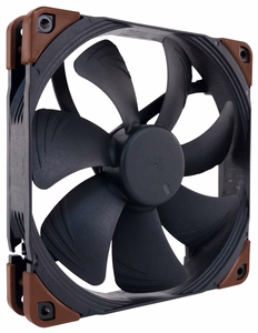 Noctua NF-A14 INDUSTRIALPPC-2000 PWM kompiuterio korpuso ventiliatorius 14 cm juodas, rudas 1 vnt.