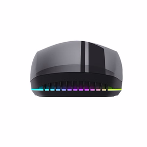 Machenike M721 belaidė žaidimų pelė, 10000 DPI, su RGB apšvietimu, juoda