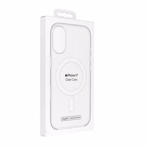 iPhone 17 permatomas dėklas su MagSafe