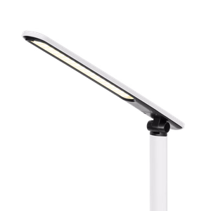 Desk lamp with clock