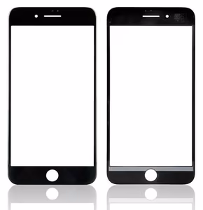 ЖК-экран стекло Apple iPhone 8 Plus с рамкой и OCA чёрный V2 ORG