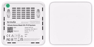 Tenda EX3-3 mesh Wi-Fi система двухдиапазонная (2.4 GHz / 5 GHz) Wi-Fi 6 белый