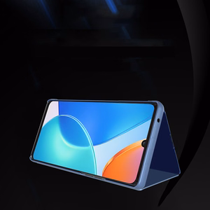 Clear View Case чехол для Honor X7 / Honor Play 30 Plus флип-чехол чёрный