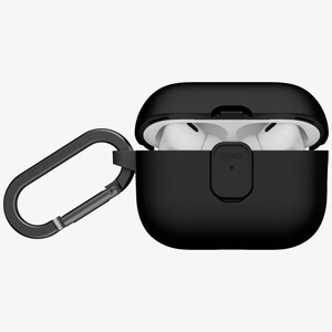 Чехол Uniq Clyde для AirPods Pro 3 (чёрный и серый)