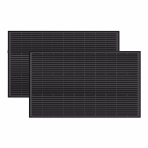Photovoltaic panel set 2x EcoFlow 100W (rigid structure)