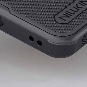 Nillkin Super Frosted Shield Pro magnetinis MagSafe suderinamas dėklas skirta Samsung Galaxy S26 Plus juodas