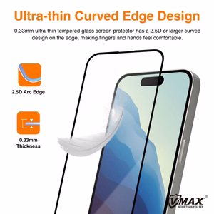 Vmax Apsauginis stiklas 9D iPhone 15 Plus 6,7\"
