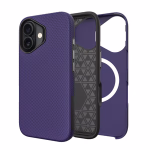Dėklas Perfectionists Triangle Mag Case Apple iPhone 11 violetinis