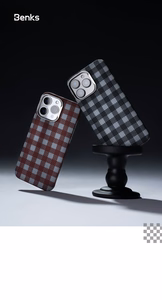 Benks Magnetinis Armor Vichy Kevlar Dėklas telefonui (BF62) iPhone 15 Pro Max juodas
