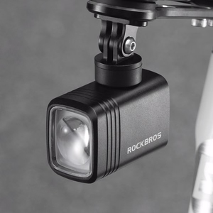 Rockbros M6 1000 lm front rechargeable bike light 2800 mAh - black