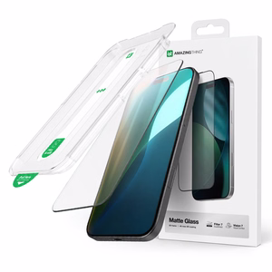 AmazingThing Titan Vision 7 matinės dangos grūdintas stiklas iPhone 17 Pro