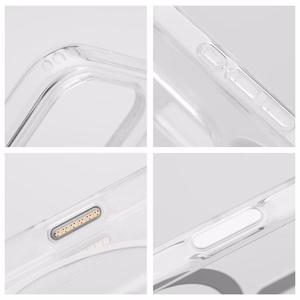 Чехол Clear Mag Cover Elite STR для iPhone 17 Pro / 18 Pro, совместимый с MagSafe из не желтеющего материала, с кнопкой Camera Control — прозрачный