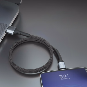 3mk Hyper Cable N-SERIES USB-A / MicroUSB laidas 3m QC 3.0 5V/2A 10W juodas
