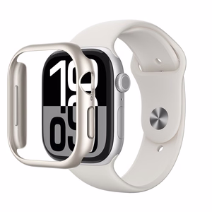 AmazingThing Minimal чехол для Apple Watch 46 мм – серебряный