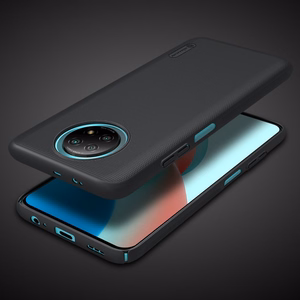 Nillkin Super Frosted Shield усиленный чехол для Xiaomi Redmi Note 9T 5G чёрный