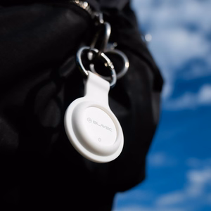 Белый Bluetooth-трекер Blavec BTG-02 с кольцом для ключей для устройств Apple и Android (BTBTG02-KW)