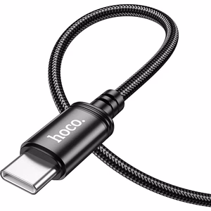 Кабель USB C to USB C Hoco 3A 60W 1 м X89 чёрный