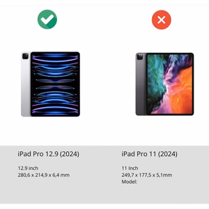 DUX DUCIS чехол UNID складной с отделением для стилуса для iPad Pro 13 (2024) чёрный