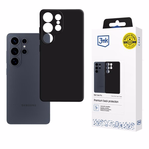 3mk Matt Case Pro для Samsung Galaxy S26 Ultra - матовый чёрный