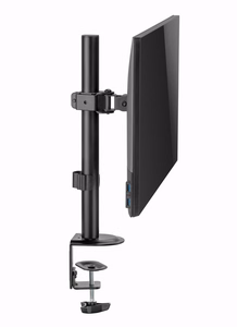 Gembird MA-D1-02 monitoriaus laikiklis arba stovas 81,3 cm (32") Stalas Juoda