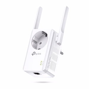 TP-LINK 300Mbps Wi-Fi stiprintuvas su AC jungtimi