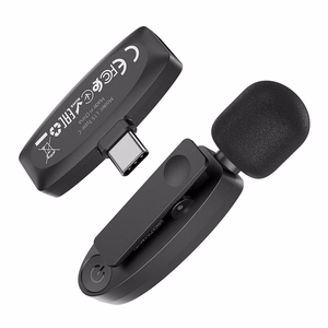 Bevielis skaitmeninis mikrofonas HOCO L15, prisegamas, USB Type-C