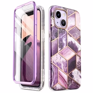 Supcase Cosmo чехол iPhone 14 Plus - розовый мрамор