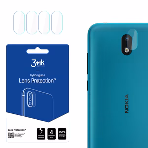 HYBRID GLASS 3MK FLEXIBLE GLASS LENS NOKIA 1.3 FOR CAMERA 4 PCS.