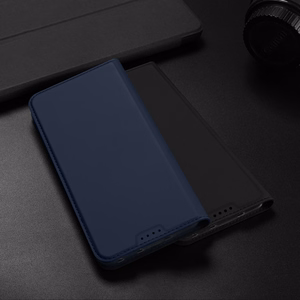 Dux Ducis Skin Pro чехол для Realme GT Neo 5 / Realme GT3 флип-обложка карточный кошелёк подставка чёрный