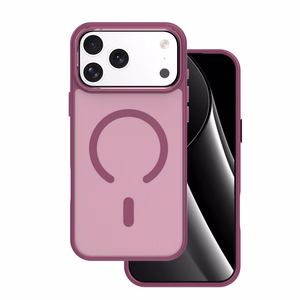 Frozen Mag dėklas for iPhone 17 Pro Max 6,9" raudonas open ring
