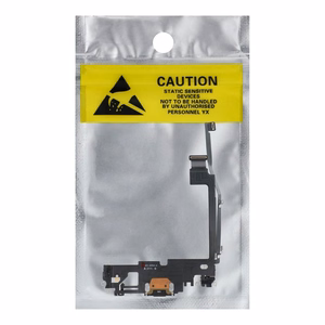 Шлейф зарядки USB для IPHONE 12 Pro max чёрный (pulled)
