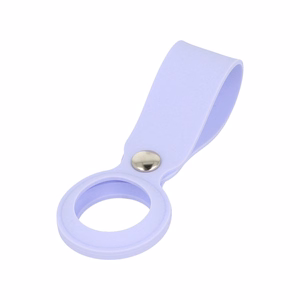 Silicone loop for Airtag purple