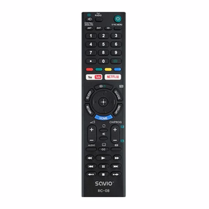 Savio RC-08 nuotolinio valdymo pultelis TV Spaudžiamieji mygtukai