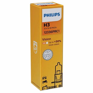 Автомобильная лампа Philips H3 Vision 12V 55W 12336PRC1