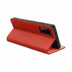 Чехол-книжка для Xiaomi Redmi Note 15 5G Smart Pro Book кожаный бордовый