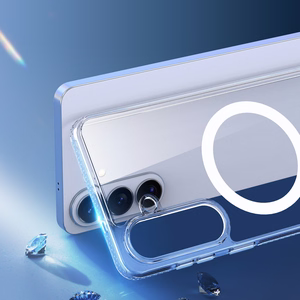 Dux Ducis Clin Mag Case Compatible with MagSafe for Samsung S26 Plus - Transparent