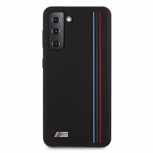 BMW Silicone Stripes M Collection чехол для Samsung Galaxy S21+ - чёрный
