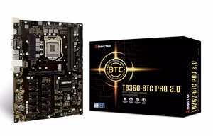 Biostar TB360-BTC PRO 2.0 pagrindinė plokštė Intel® B360 LGA 1151 (Socket H4) ATX