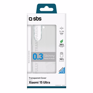 SBS Skinny чехол для Xiaomi 15 Ultra прозрачный