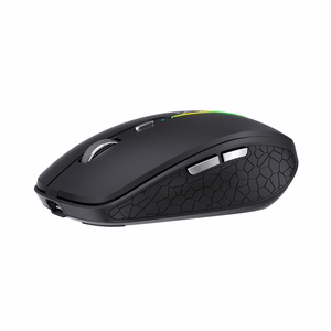 Pelė Wozinsky WMGK-1132 RGB belaidė juodos spalvos